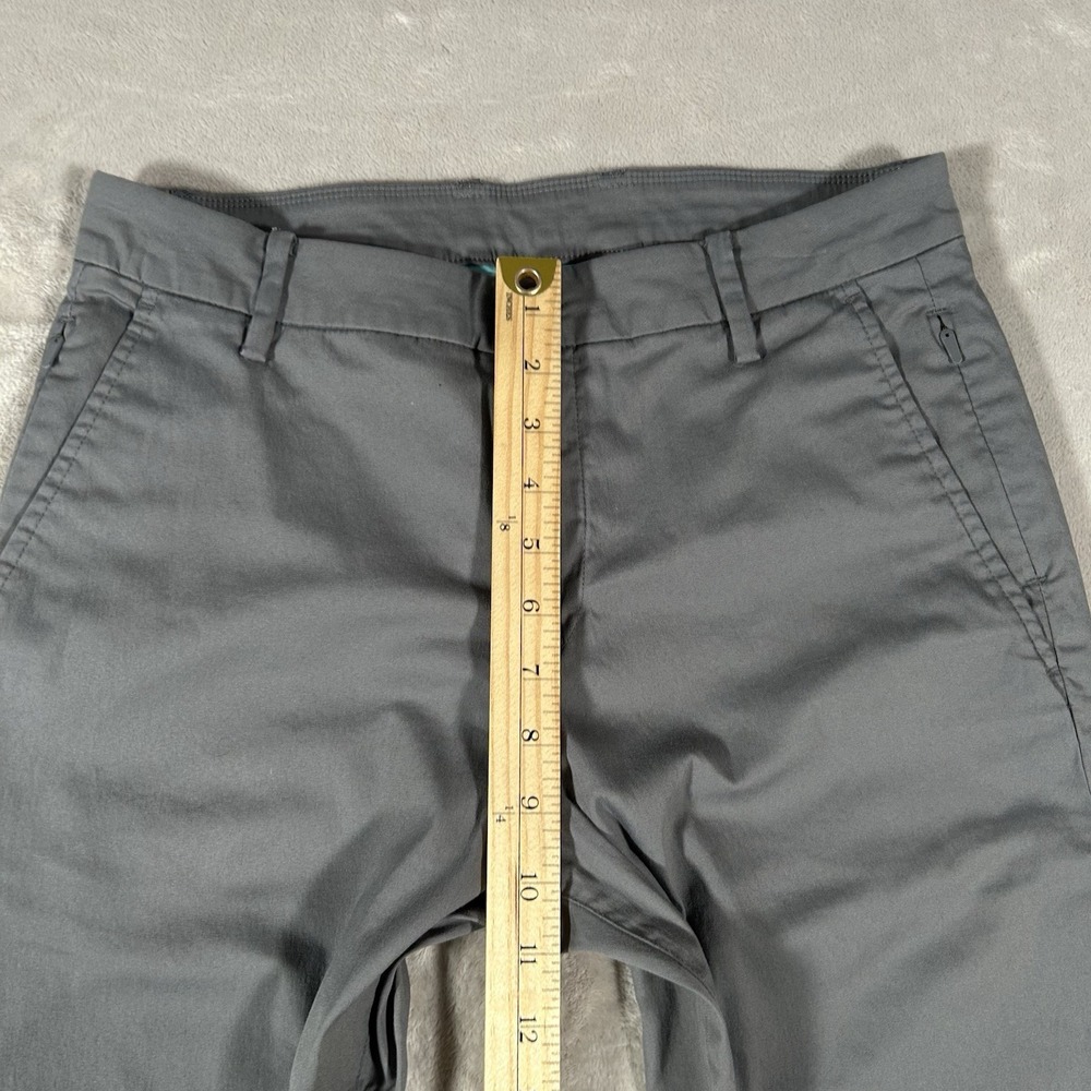 Birddogs Pants Men 30x30 Gray Boom For Your Boomstick Chino Stretch Golf Tech - Picture 11 of 15